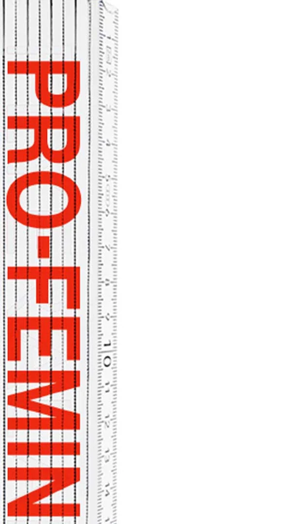 Werkzeug Zollstock-Pro im Anschnitt aus der Kollektion Tools For Fools